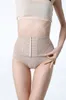 Wholesale-2014 new design Women High Waist Tummy Control Body Shaper Briefs Slimming LOW Pants Knickers Trimmer Tuck XJ1002 BLACK apricot