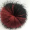 15cm raccoon fur Pom Pom ball fashion decorations accessories 50pcs set284r