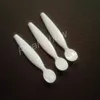 Cosmetic Packaging small plastic spoon for cream tools 6 5cm plastic pp spoon 100pcs