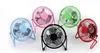 Mini USB Fan Electric 4 "Metal Head Fan 360 Roteren metel Mute Radiator Portable Cooler Cooling Desktop Power PC Laptop Desk Fans voor Universal Home Office Car