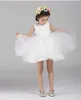 Vestito da ragazza per bambini Matrimonio damigella d'onore Bambini Girs Abiti Estate 2016 Festa da sera Principessa Costume in pizzo 1-10 anni Vestiti per ragazze per nascita