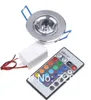 3W RGB LED Downlight Remote Control Color Changing LED Ceiling Lamp Light Home Recessed Lamp 90-260V