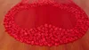 Long Red Bridal Veils Soft Tulle with Fake Flower Long 3m Fairy Wedding Veils Cheap Long Wedding Accessories