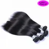 9a Brésilien Virgin Hair Body Wave droite des cheveux humains non traités Péruvien malaisien Indien Cambodien Wave Straitement 3 4 Bund4999184