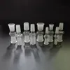 Kalın Cam Adaptör Standart açılır Sigara Boru Aksesuarları 10 14 18mm Dönüştürücü Sigara Su Bongs için Erkek Kadın Bubblers Kase Yağ Teçhizat