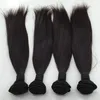 3 stks / partij Straight Virgin Hair Bundels Weefsels, Braziliaans Peruviaans Maleisisch Haar, No Shiding Geen Tangle Soft Straight Human Hair Extension