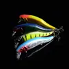 4 Colour Minnow Fishing Lures Bass Crankbait Hooks Tackle Crank Baits 3D Eyes fishing lure 24.5g