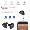 Mini tws k2 gêmeos sem fio bluetooth estéreo fone de ouvido fones de ouvido com tomada de carregamento headset6253140