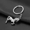 Fashion Horse Alloy Nyckelkedjan Nyckelringar Bröllop gynnar Baby Shower Party Gift Key Ring2690079