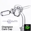 Newest Champion Universal Quartz Carb Cap With Dabber and handle to Fit Most Quartz Banger Nails