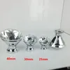 Moderna modeglas kristallmöbler knoppar glas diamantlådor skåp knoppar drar silver krom gyllene dresser dörrhandtag