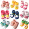 2016 Nieuwste Stijl Baby Mooie Pure Cotton Slipper Sok, FootGear / Schoeisel Hoge Kwaliteit Infant Bady Jacquard Sokken Schoenen