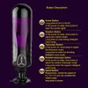 Nowy Smart Voice Interactive Mężczyzna Masturbator Rotation Teleskopowy Sex Machine Ręce Darmowe High Speed ​​Piston Cunt Sex Zabawki dla mężczyzn Q1110