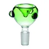 Smoking Glass Bowl for Factory wholesale new design colorful 18.8mm/14mm water pipe use oil rig