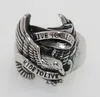 Eagle Stainless Steel Ring For Men Cool Fashion Korean Style Gift Party Easter New Hot Mix Sizes