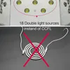 Partihandel - Gratis frakt Auto Sensor UV LED Nail Lamp Nail Tork Diamond Shaped 36W Vit ljus härdning för UV Gel Nails Polish Art Tools
