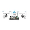 8CH CCTV-systeem Draadloze 720p NVR 8PCS 1.0MP IR Outdoor P2P WIFI IP CCTV Security Camera System Surveillance Kit