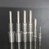 3 stijl Titanium Nai Tip Collector Domeless Titanium Nail 10mm 14mm 19mm GR2 Omgekeerde Grade 2 Ti Nagels voor Dab Stro Concentraat1307328