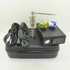 Electric Nail E Dab Nail Box Komplett kit Temperaturkontroller med titanholdratlock för glasbongs vattenrör
