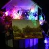 최신 클립 문자열 빛 5V의 따뜻한 화이트 RGB 스트립 클립을 사진 벽 크리스마스 웨딩 파티 장식을위한 장식적인 LED 램프