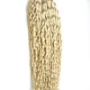 Blonde 613 cheveux bouclés crépus kératine U Tip Extensions de cheveux 1g/s 100g cheveux humains brésiliens non remy 100s