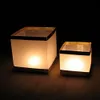 Outdoor Lighting Paper Lanterns Water Floating Light Square Chinese Blessing Festival Wishing Candle Lights