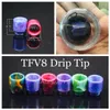 810 510 Thread Epoxy Resin Wide Bore Drip Tip Mouthpiece Drip Tips for TFV8 Prince TFV8 Big Baby Atomizer 528 DHL