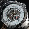 SEWOR Brand Relogio Automatico Maskulino Edelstahlband Skelett Uhren Uhr Herren Mode mechanische Armbanduhren S18318v2554351