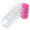 Wholesale-Cock Penis Ring Sleeve Vibrator Ring Delay Ejaculation Sex Toys for Men Male Clitoris Stimulator Finger Vibrator Extension