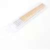 Nail Brush Silicone Brushes Modeling 5 sets/lot 5 pics/set Nail Art Pen Brush Nail Brushes Fine Wood