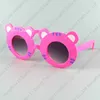 Lunettes de soleil pour enfants, colorées, tête de tigre, mignonnes, d'été, UV400, mélange de 6 couleurs