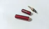 10 Paar rote 3,5 mm 4-polige Stereo-Audio-Stecker (Stecker + Buchse), Lötanschluss