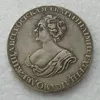 20st ryska 1718-1799 olika mynt 1 rubel tillverkning silverpläterade hemtillbehör silvermynt267g