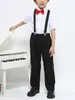 Top Quality White Cotton Kid Long Sleeve Shirt Boy Wear Prom Shirt Formal Event Cheap Tuxedo White Shirt347E