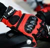2016 Nuovi autentici guanti da moto tedeschi NERVE KQ-1102 da cross country in fibra di carbonio e guanti da motociclista in pelle marche popolari