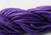 20 pièces 1mm 25M/rouleau mélange Nylon cordon fil chinois noeud macramé Bracelet chaîne bricolage