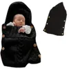 Pasgeboren Gebreide Slaapzakken Baby Handgemaakte Dekens Peuter Winter Wraps Photo Swaddling Nursery Beddengoed Wandelwagen Winkelwagen Swaddle Robe OOA3850