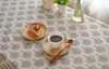 Vendas quentes japonês minimalista teatral algodão pano toalhas de mesa mesa de café mesa do computador pano capa pano