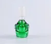 Färgat glas Rökning Tillbehör 14mm, Partihandel Glas Bongs Oljebrännare Glasrör Vattenrör Olje Riggar Rökfri Frakt