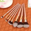 8pcs/lot/Set Cosmetic Makeup Brush Set Pinceaux Pincel Maquillage For Eyes Facial Foundation Eyeshadow Blush Brush Set