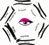 DHL verzending 6 in 1 multifunctionele oog stencil kat eyeliner stencil voor oog voering sjabloon kaart vis staart dubbele vleugel eyeliner stencil