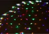 Многоцветный 3.5 м 100SMD Вишневый шар занавес строка огни Светодиодные лампы сад Рождество свадьба окна украшения AC110V-220V