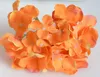 5.9 "Silk Hydrangea Bloemen Hoofden DIY Kunstbloem Bal Kroon Garland Muur Gemaakt DIY Accessoire voor Thuis Bruiloft Decoratie 50pcs Lot