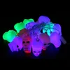 Halloween LED citrouille chaîne lumière couleurs fantôme chaîne pour la décoration de la maison 220V ou 110v alimentation 13 pieds 16 lumières