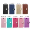 Premium Wallet Case For iPhone XS Max XR 8 7 Plus Flip Cover Kickstand Case For Samsung S8 S9 Plus Leather Cover Case OPP Bag