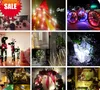 Party Seed Led lighting Vine Vase Lights Wedding Centerpiece Fairy String Light 200cm Waterproof Christmas Hallowen decor props 8colors gift