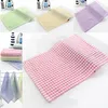 New Kitchen Dish Towels Cotton Soft Microfibre Double-sided Absorbent Non-stick oil Wash Bowl Towels Kitchen Cleaning Cloth 28*40cm WX9-22