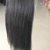 Indian Human Hair Weave 3 Wiązki Silky Straigh Nieprzetworzone Dziewiątko Włosy Wątek Wątek Przedłużanie Darmowa Wysyłka USPS