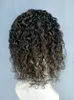 New Star Brésilien Vierge Humaine Bouclés Cheveux Weaves Queen Hair Produits Naturel Noir / Brun Extensions de Cheveux Humains 110g Un Lot Beauté Trame