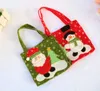 Kerstmis Sneeuwman Santa Claus Candy Gift Tas Treat Tassen Kinderen Huidige Wrap Gunsten Tas Party Vakantie Decor Rood Gift Wrap Feestelijke Benodigdheden